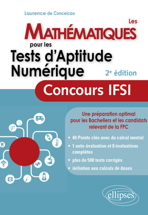 Könyv Les mathématiques pour les tests d'aptitude numérique - IFSI de Conceicao