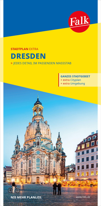 Materiale tipărite Falk Stadtplan Extra Dresden 1:20.000 