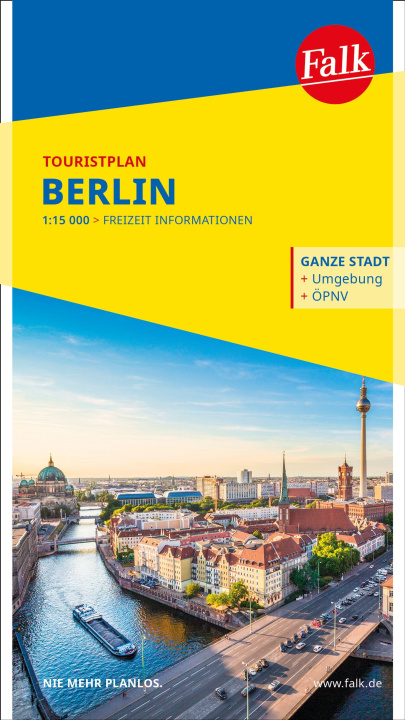 Pubblicazioni cartacee Falk Touristplan Berlin 1:15.000 