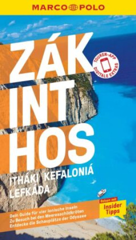 Kniha MARCO POLO Reiseführer Zákinthos, Itháki, Kefalloniá, Léfkas Elisabeth Heinze