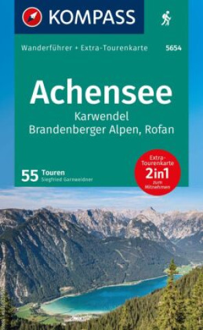 Knjiga KOMPASS Wanderführer Achensee, Karwendel, Brandenberger Alpen, Rofan, 55 Touren 