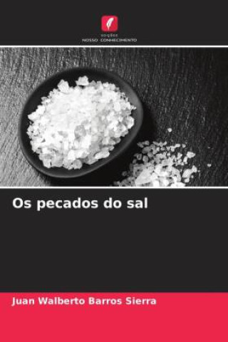Knjiga Os pecados do sal Juan Walberto Barros Sierra