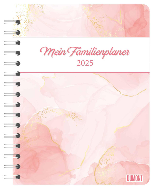 Carte Familienplaner-Buch Colour 2025 - Diary - Buchkalender - Taschenkalender - 17,5x23,1 