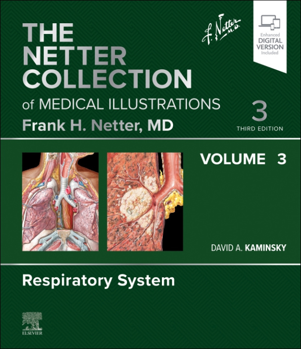 Carte The Netter Collection of Medical Illustrations: Respiratory System, Volume 3 David A. Kaminsky