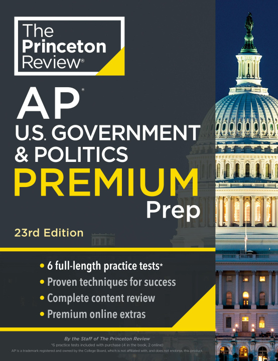 Könyv AP US GOVERNMENT & POLITICS PREMIUM PREP E23