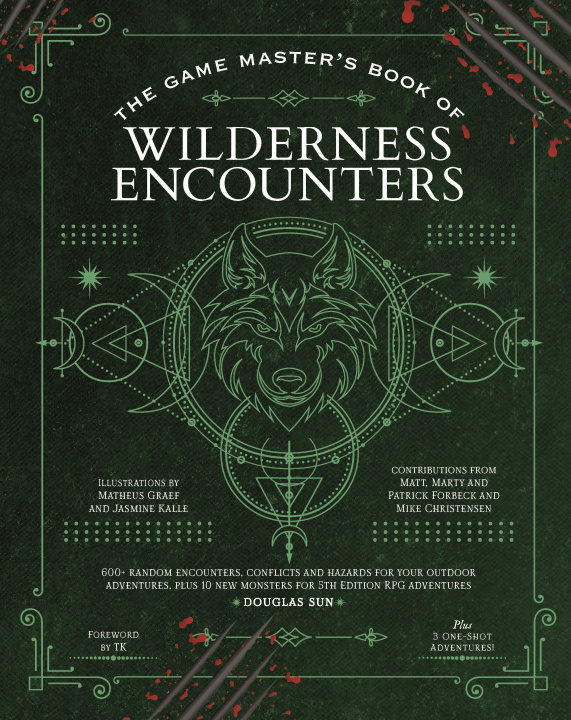 Kniha The Game Master's Book of Wilderness Encounters Matheus Graef