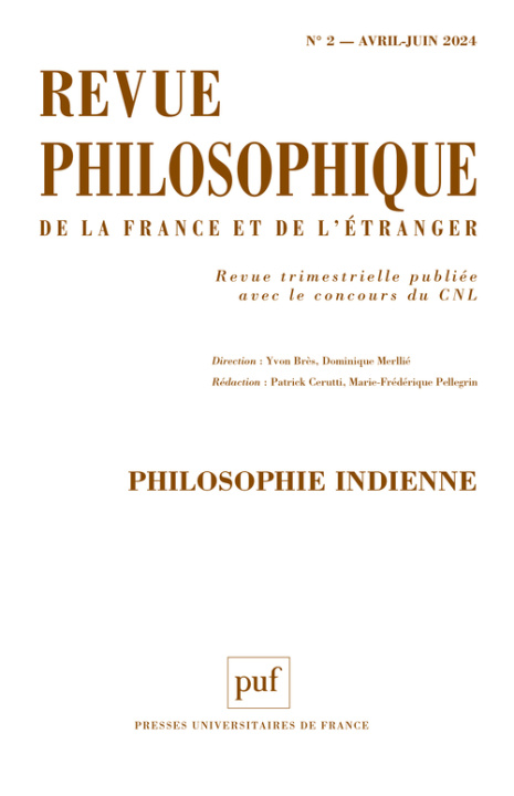 Kniha Revue philosophique 2024, t. 149(2) 