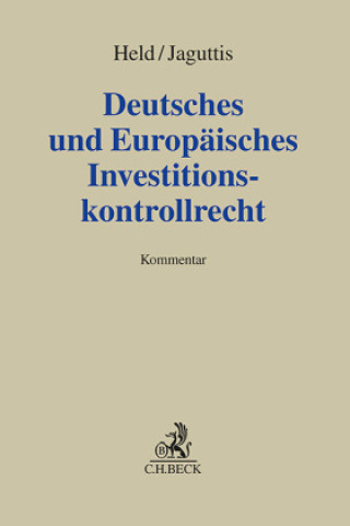 Kniha Deutsches und Europäisches Investitionskontrollrecht Malte Jaguttis