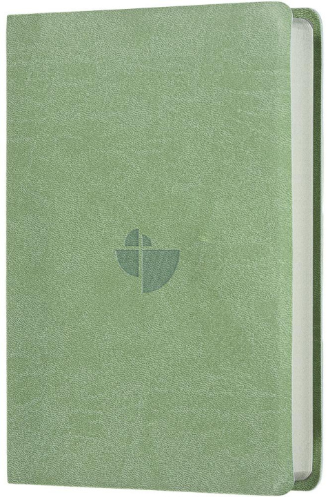 Carte Schlachter 2000 Bibel - Taschenausgabe (PU-Einband, oliv, grauer Farbschnitt) 