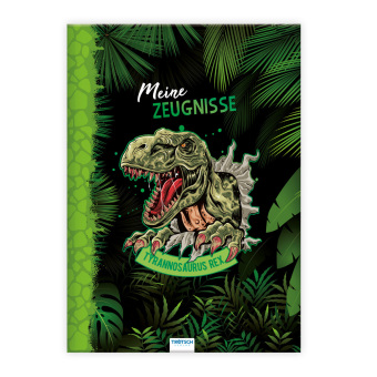 Knjiga Trötsch Zeugnismappe A4 wattiert Dino Trötsch Verlag GmbH & Co.KG