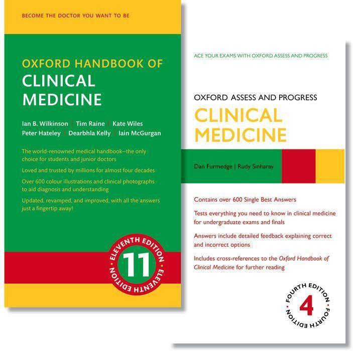 Libro Oxford Handbook of Clinical Medicine and Oxford Assess and Progress: Clinical Medicine pack () 