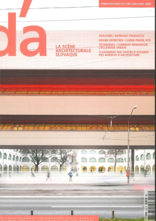 Könyv D'Architectures n°313 : La scène architecturale slovaque - Décembre - Janvier 2024 
