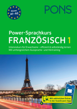 Carte PONS Power-Sprachkurs Französisch 1 