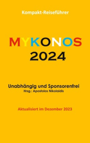 Kniha Mykonos 2024 