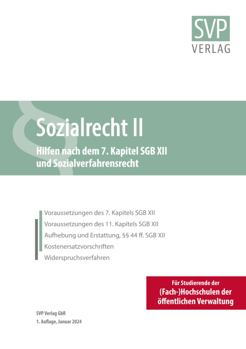 Book Sozialrecht II 