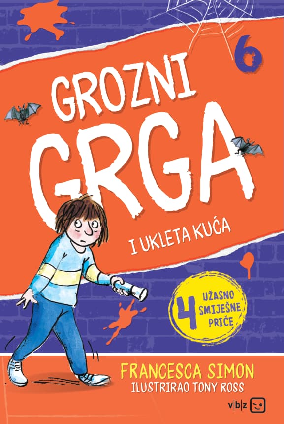 Książka Grozni Grga i ukleta kuća Tony Ross