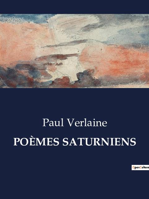 Könyv POEMES SATURNIENS VERLAINE PAUL