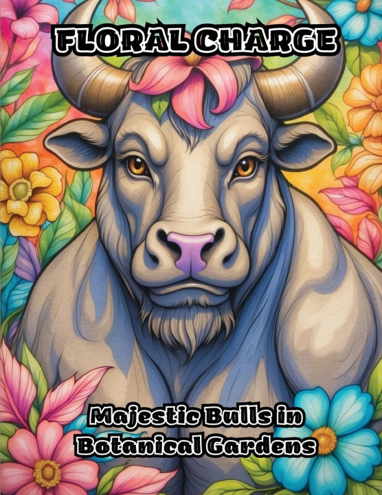 Boek Floral Charge ColorZen