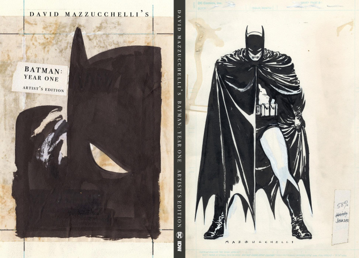 Kniha DAVID MAZZUCCHELLIS BATMAN YEAR ONE ARTI MILLER FRANK