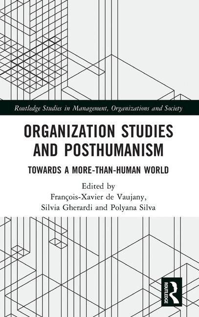 Buch Organization Studies and Posthumanism François-Xavier de Vaujany