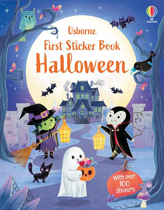 Book First Sticker Book Halloween Alice Beecham