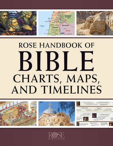 Książka ROSE HANDBK BIBLE CHARTS MAPS & TIMELINE ROSE