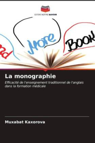 Knjiga La monographie Muxabat Kaxorova