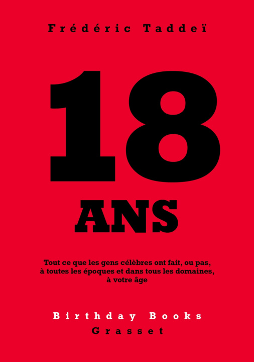 Libro 18 ans Frédéric Taddeï