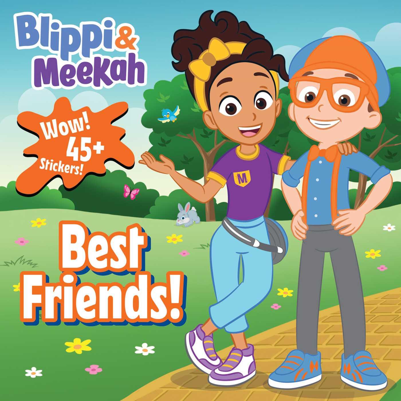 Könyv Blippi: Blippi and Meekah Best-Friends 