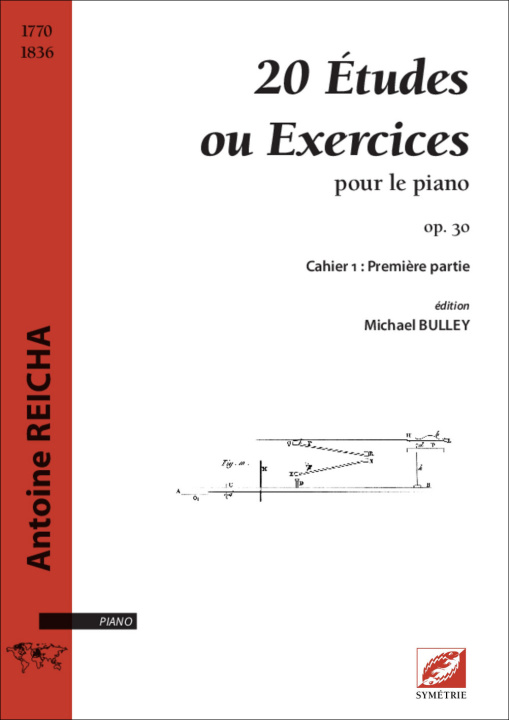 Könyv 20 Études ou Exercices pour le piano op. 30 