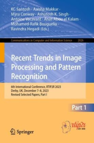 Book Recent Trends in Image Processing and Pattern Recognition KC Santosh