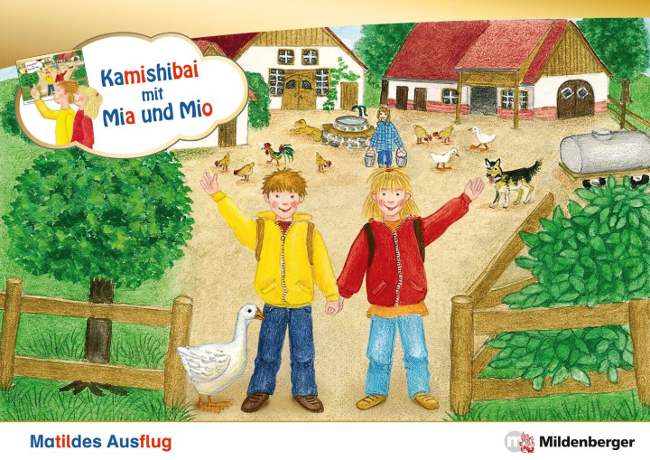 Kniha Kamishibai mit Mia und Mio: Matildes Ausflug - Set 