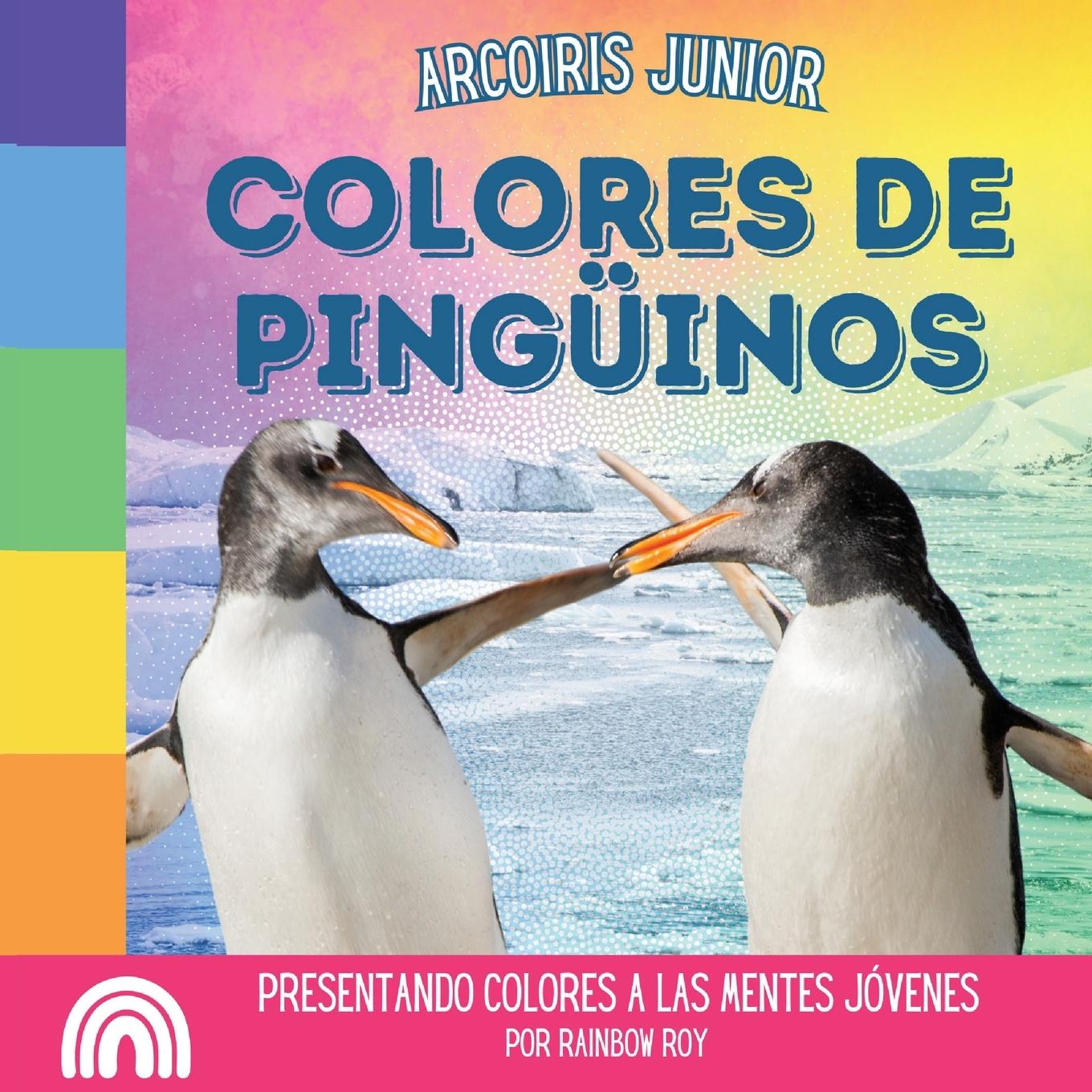 Carte Arcoiris Junior, Colores de Pinguinos 