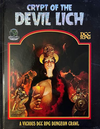 Książka Crypt of the Devil Lich - DCC RPG Edition Chris Doyle