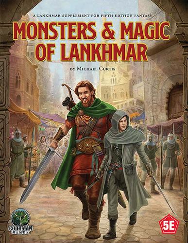 Carte D&D 5E - Monsters and Magic of Lankhmar Michael Curtis