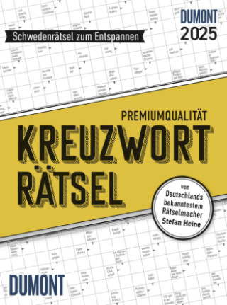 Kalendář/Diář Stefan Heine Kreuzworträtsel 2025 Tagesabreißkalender - 11,8x15,9 - Rätselkalender - Knobelkalender - Tischkalender Stefan Heine