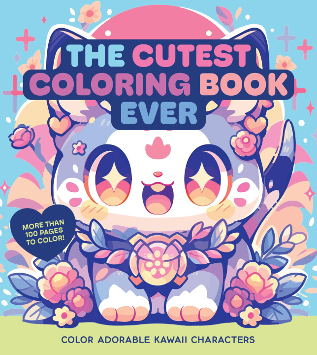 Kniha The Cutest Coloring Book Ever 