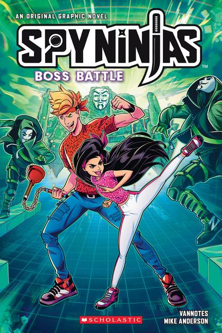 Kniha Boss Battle (Spy Ninjas Official Graphic Novel #3) Mike Anderson