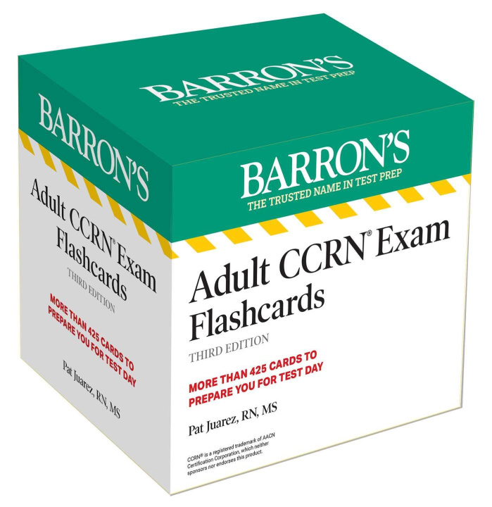 Game/Toy Adult Ccrn Exam Flashcards, Third Edition: Up-To-Date Review and Practice + Sorting Ring for Custom Study 