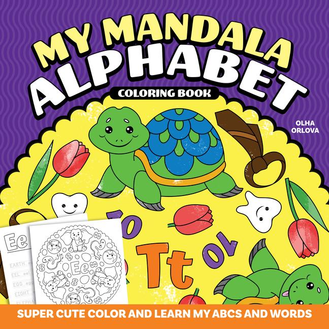 Carte My Mandala Alphabet Coloring Book 