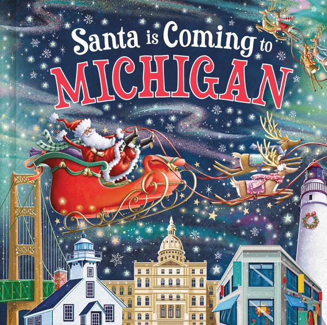 Knjiga Santa Is Coming to Michigan Reuben McHugh