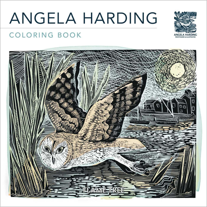 Kniha Angela Harding Coloring Book 