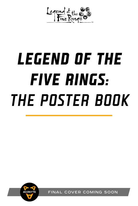 Livre The Legend of the Five Rings Poster Book 