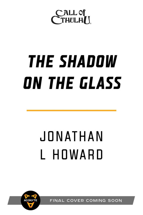 Könyv The Shadow on the Glass 