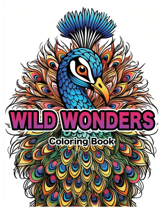 Książka Wild Wonders Coloring Book CS Colors