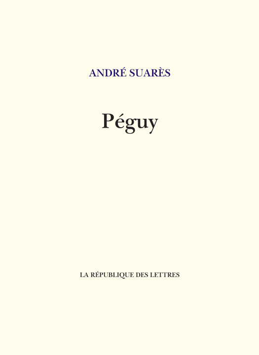Knjiga Péguy André Suarès