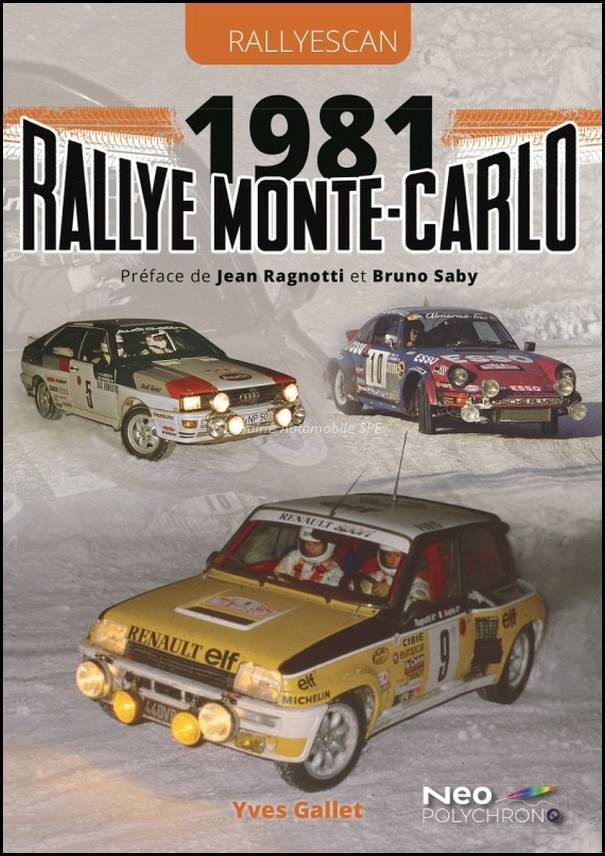 Buch RALLYE MONTE-CARLO 1981 Gallet