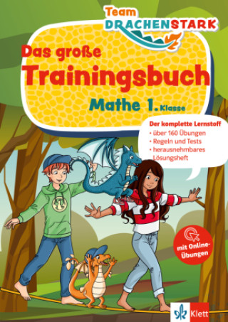 Carte Klett Team Drachenstark: Das große Trainingsbuch Mathe 1. Klasse 