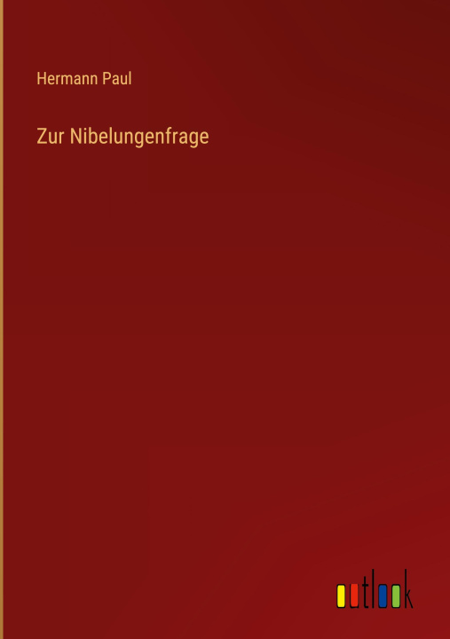 Book Zur Nibelungenfrage 