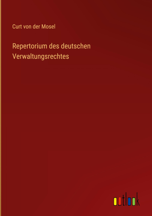 Buch Repertorium des deutschen Verwaltungsrechtes 